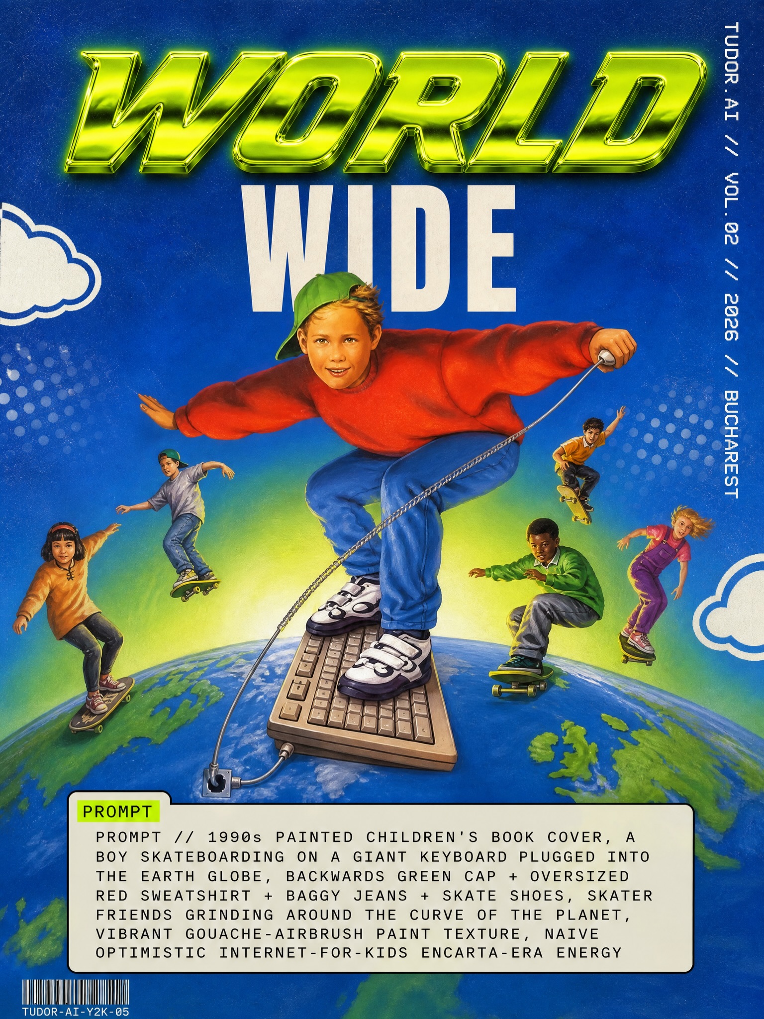 Internet kids globe cover prompt slide