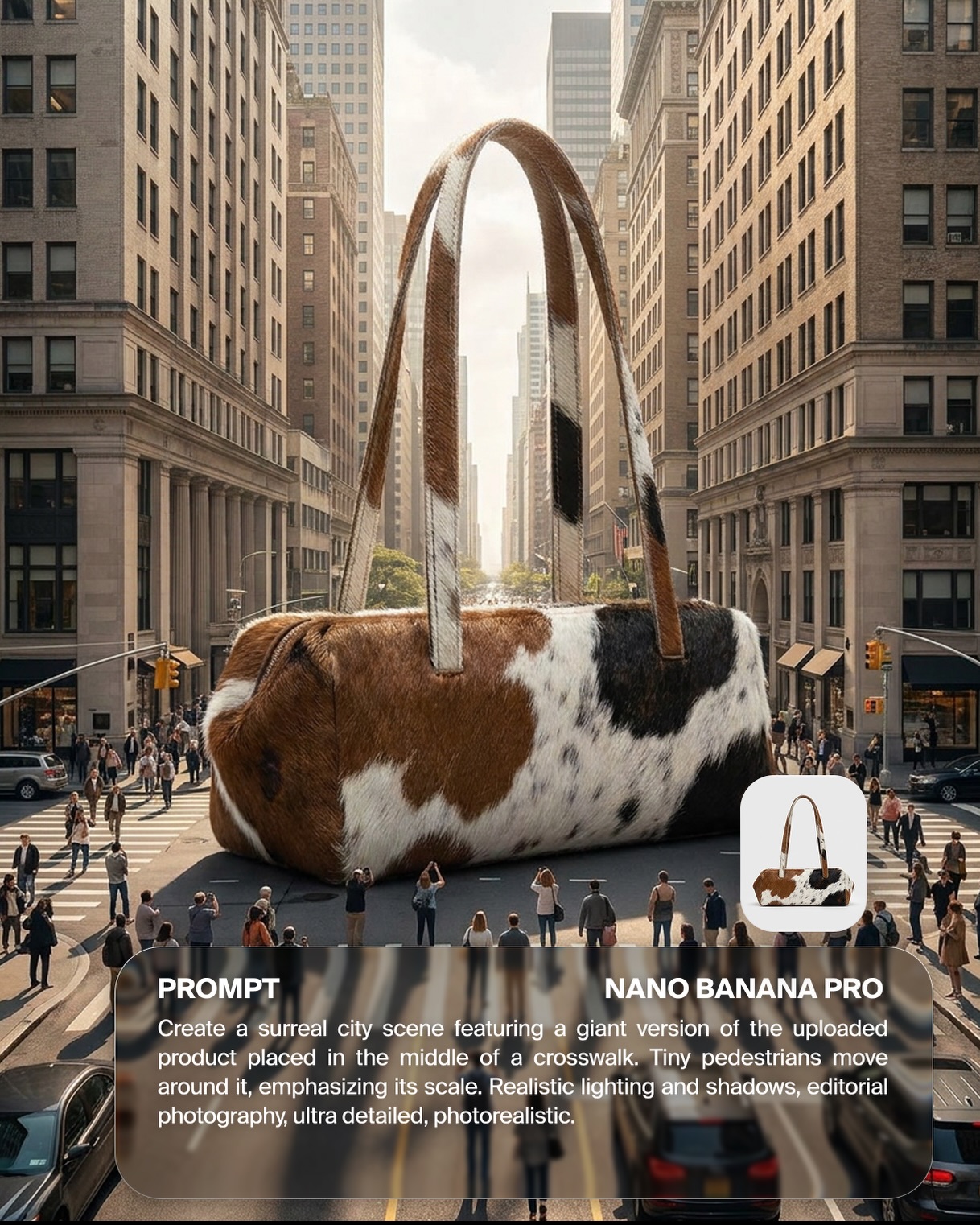 Giant crosswalk product prompt slide